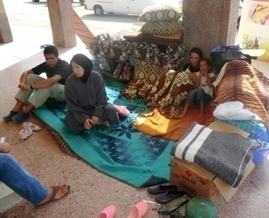 العراق| أسرة مشردة قضت جوعاً وبرداً.