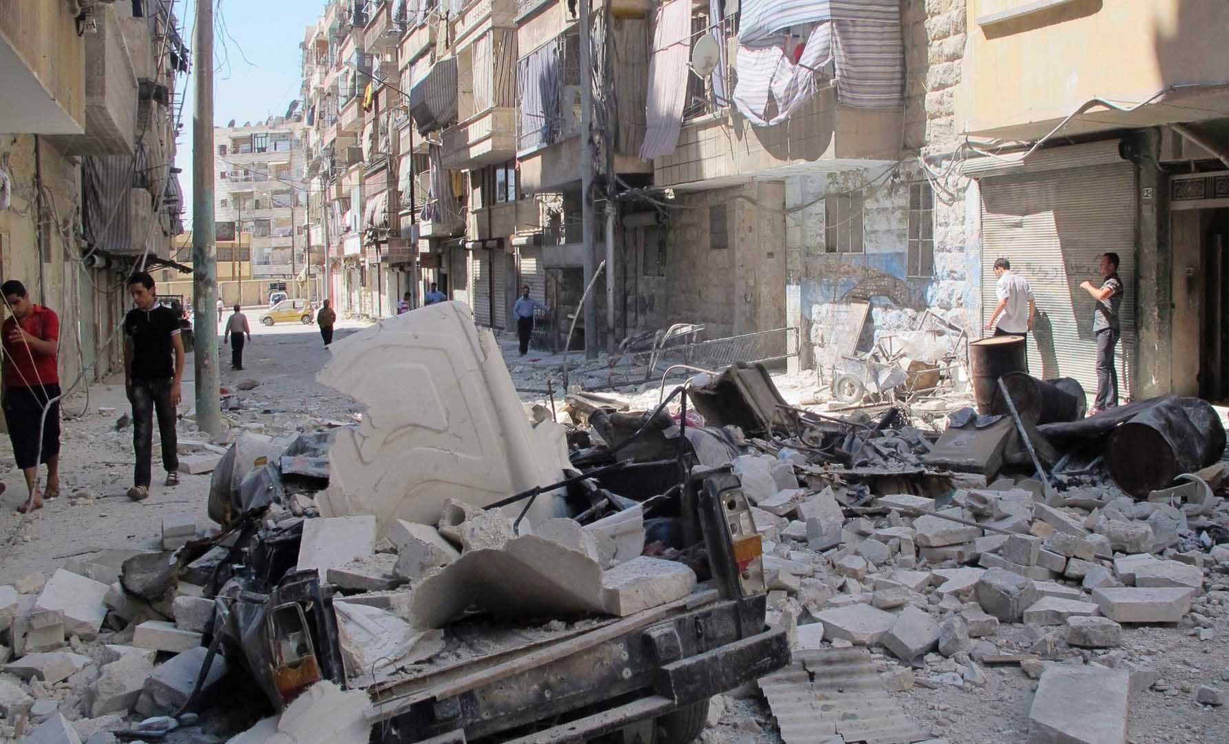 ميداني| 15 ضحية في حلب، ومقتل قيادي لأحرار الشام
