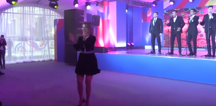 شاهد| كيف رقصت المتحدثة باسم الخارجية الروسية