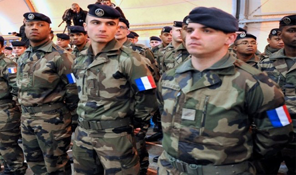 سوريا| جنود فرنسا يقدمون 