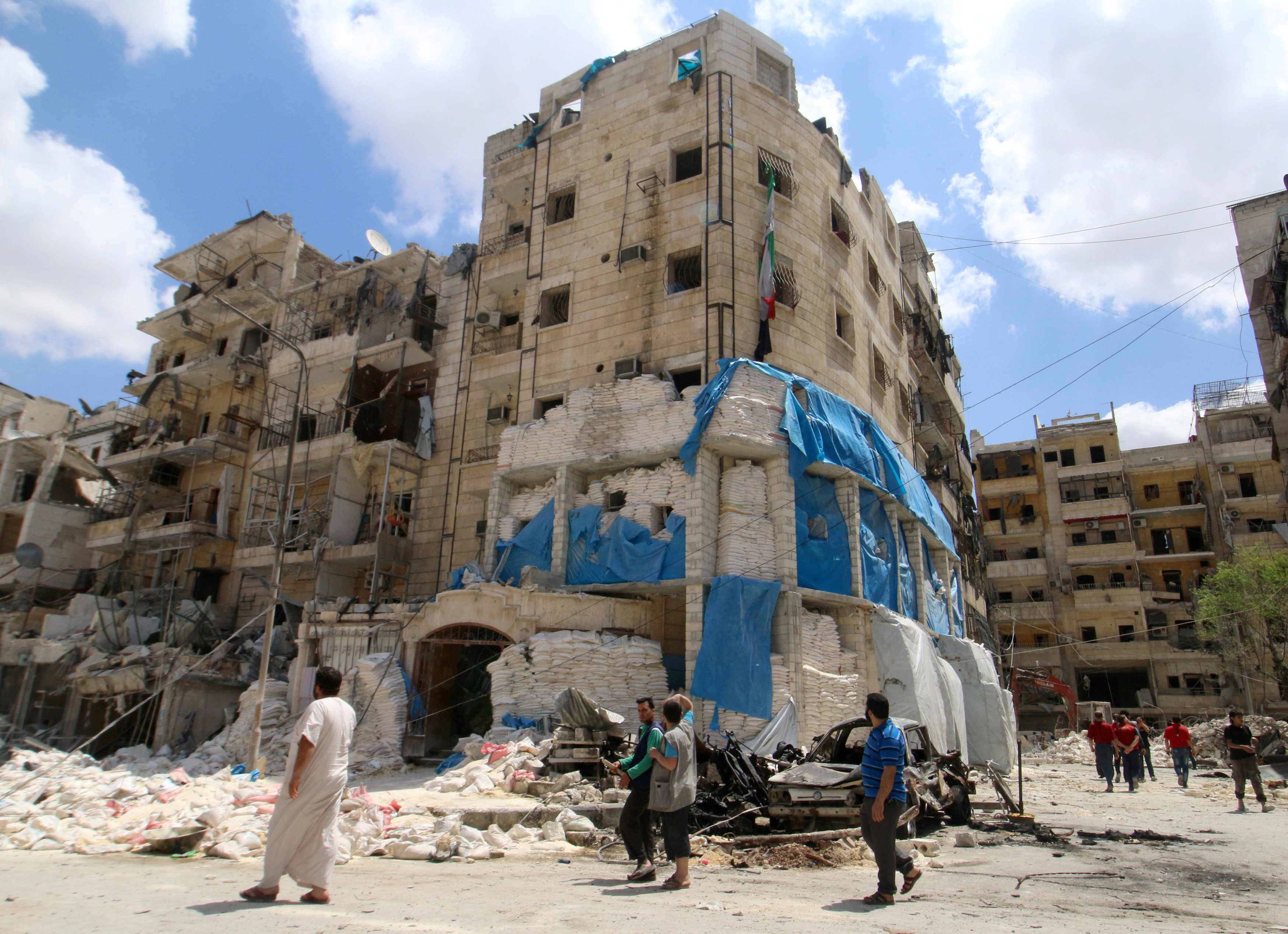 حلب| 10 ضحايا في 