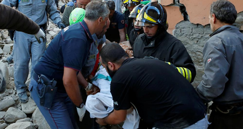إيطاليا| 37 قتيل بعد زلزال 