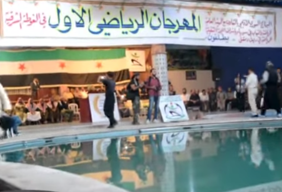 تقرير| أول مهرجان رياضي يقام في الغوطة الشرقية
