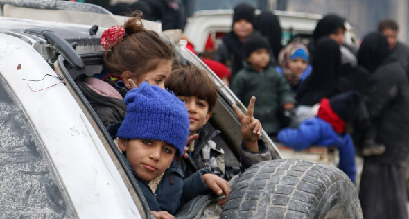 #حلب| إخلاء عشرات الأطفال من دار للأيتام