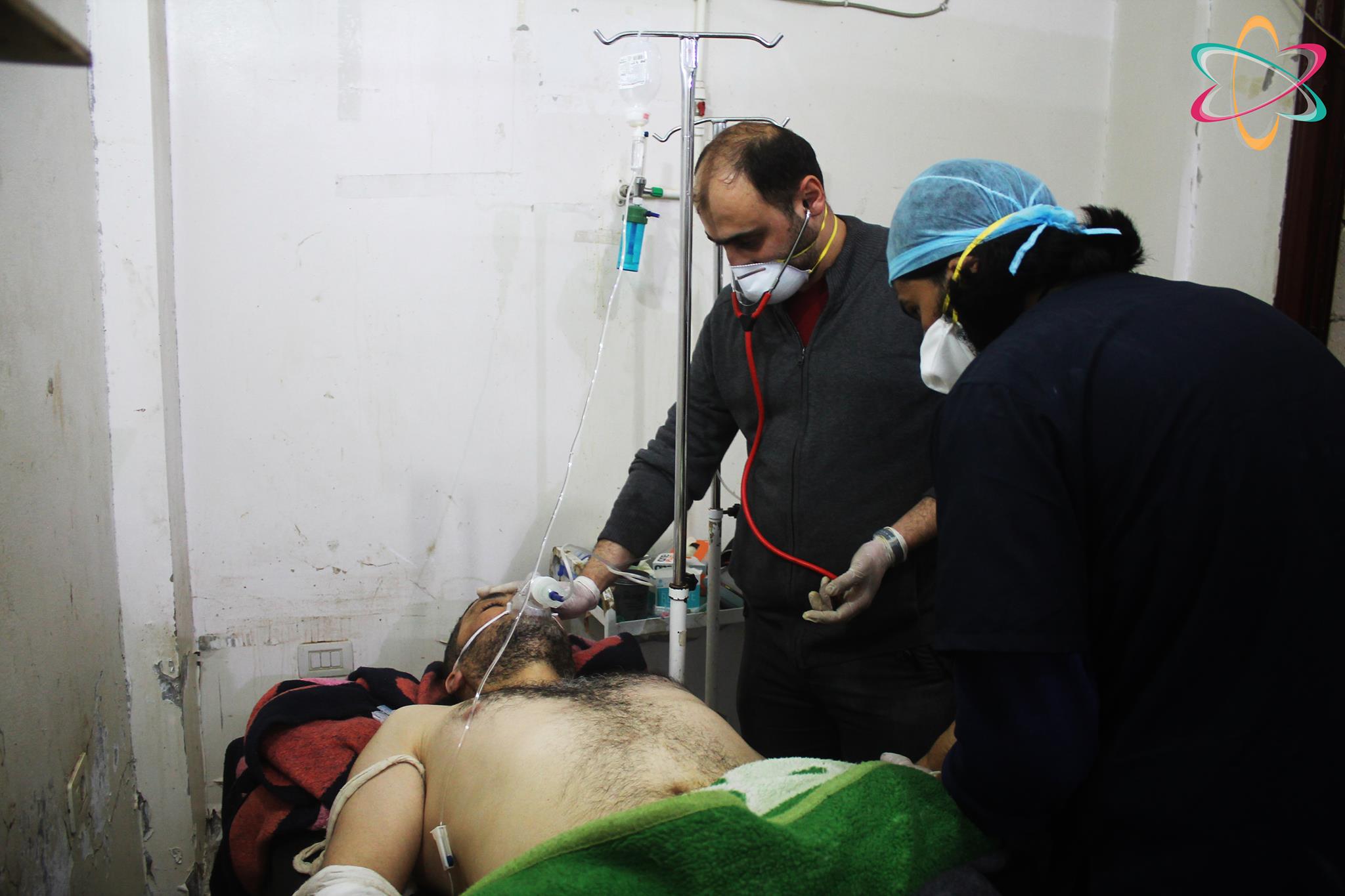 #خان_شيخون| استهداف لمشفى استقبلت مصابي الغازات السامة