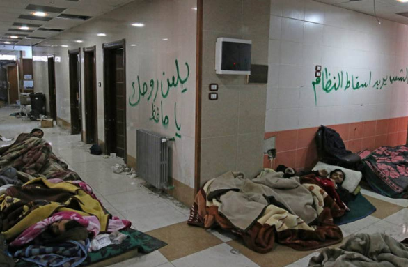ألوان محلية| للمرة 15 مشفى كفرزيتا تخرج عن الخدمة، والاستعانة بمشافي إدلب 