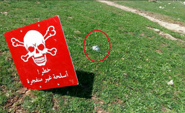 #درعا| بإشراف الدفاع المدني .. توعية حول القنابل العنقودية ومخلفاتها