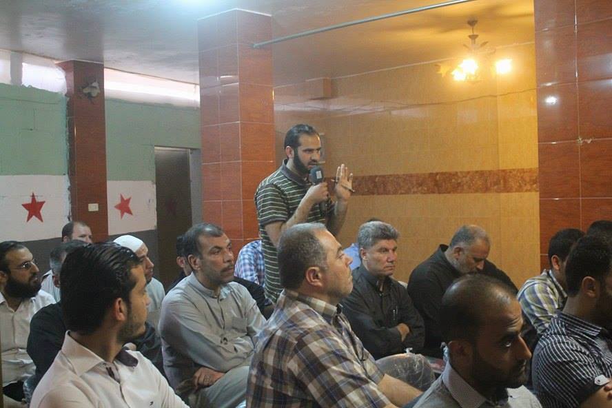 بوابة إدلب| معلمو #سراقب الأحرار يشرفون على مدرستين