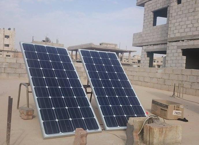 #الغوطة_الشرقية| نحو استدامة الطاقة لتحقيق الأمان الاستراتيجي