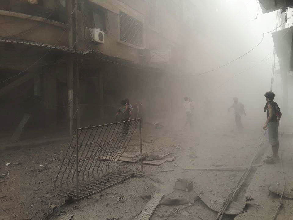 المجلس الإسلامي السوري يحمل الضّامنين مسؤوليّة خرق النّظام للهدنة في الغوطة الشّرقيّة.