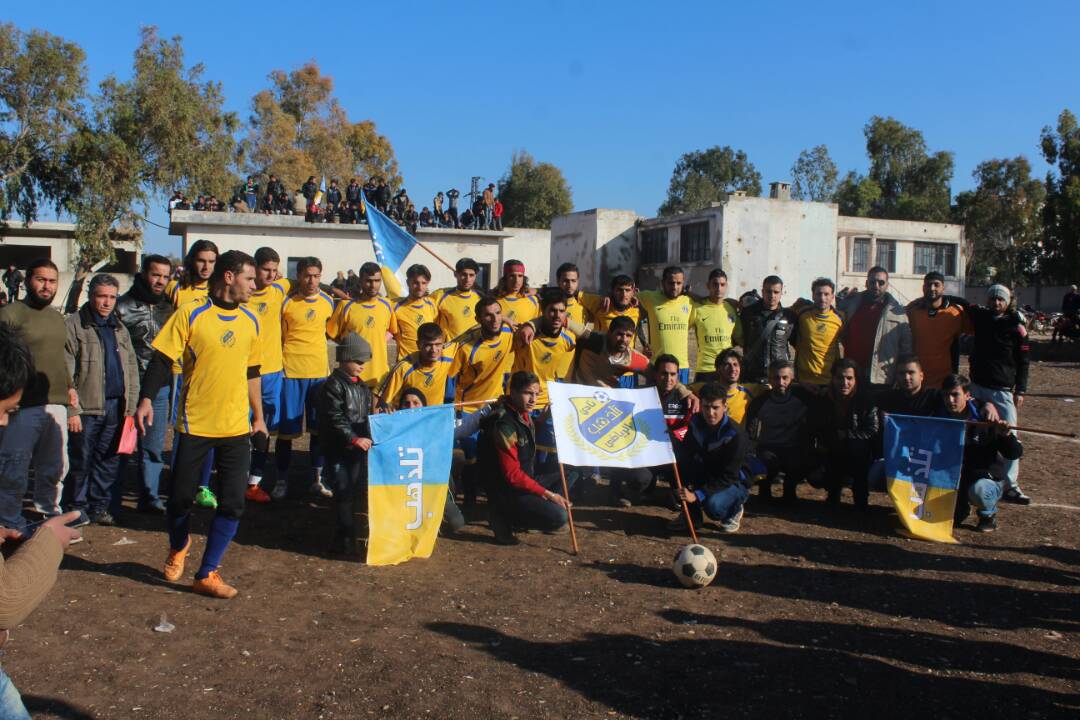 فريق تيرمعلة يفوز ببطولة كأس الشهداء في ريف حمص