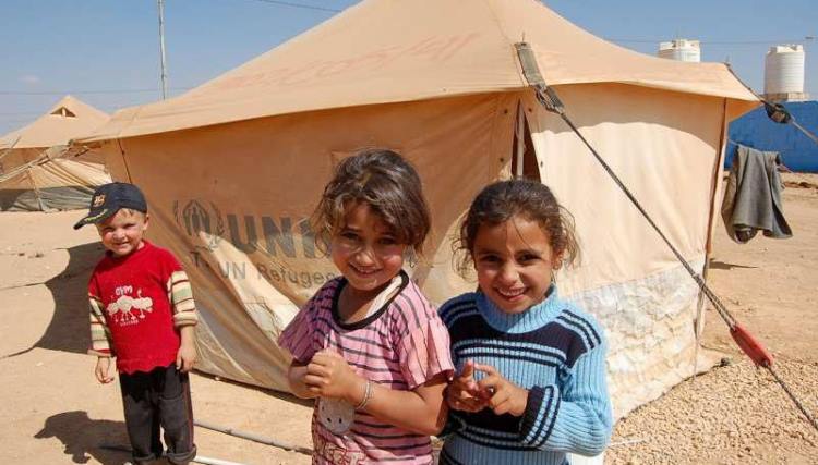 بعد تشريد عائلات مخيم الدلهمية , مخيم بديل في بر الياس
