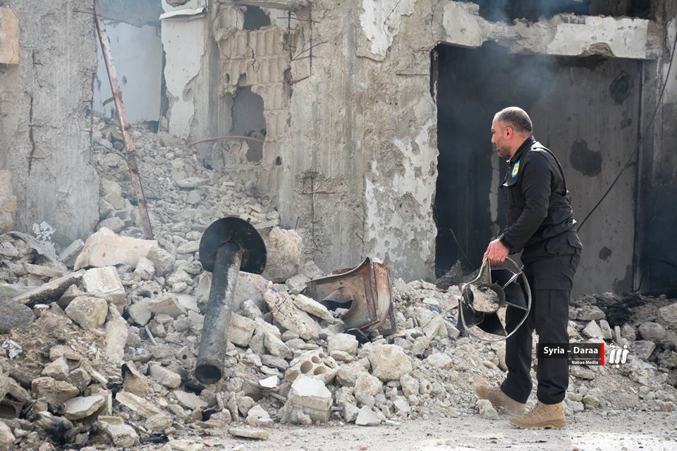 الجنوب السوري: النّظام يواصل قصف درعا وسط صمتٍ روسي، وواشنطن تدعو لوقف الضربات الجوية