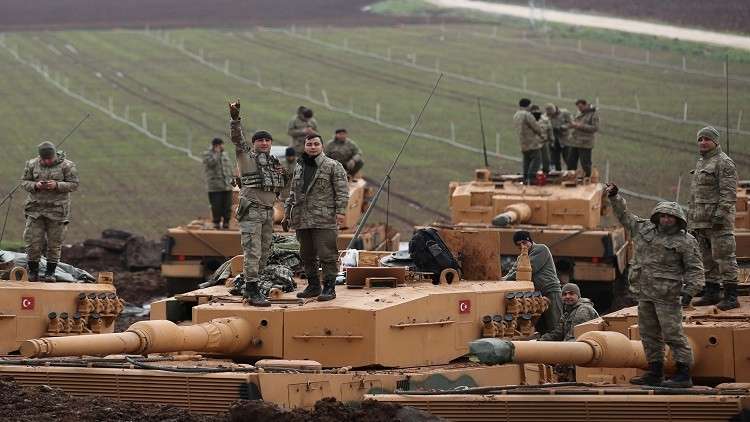 تقدم لفصائل غصن الزيتون ... وأردوغان: جنودنا على مشارف مدينة عفرين
