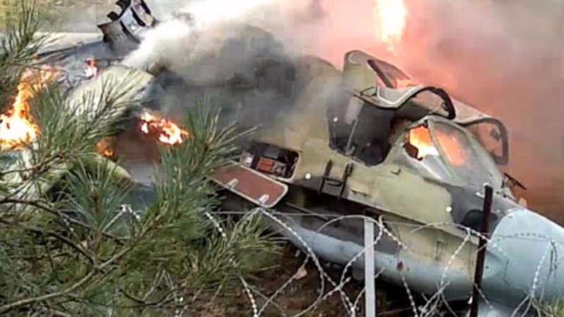 طائرة روسيّة تتحطّم في مدينة جبلة ... والأسباب مجهولة!