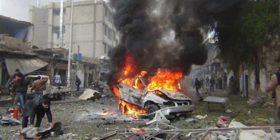 انفجار سيارة مفخّخة قرب قاعدة أمريكيّة في الرّقة