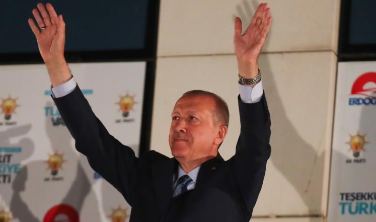 سوريا في خطاب الفوز الأول لأردوغان