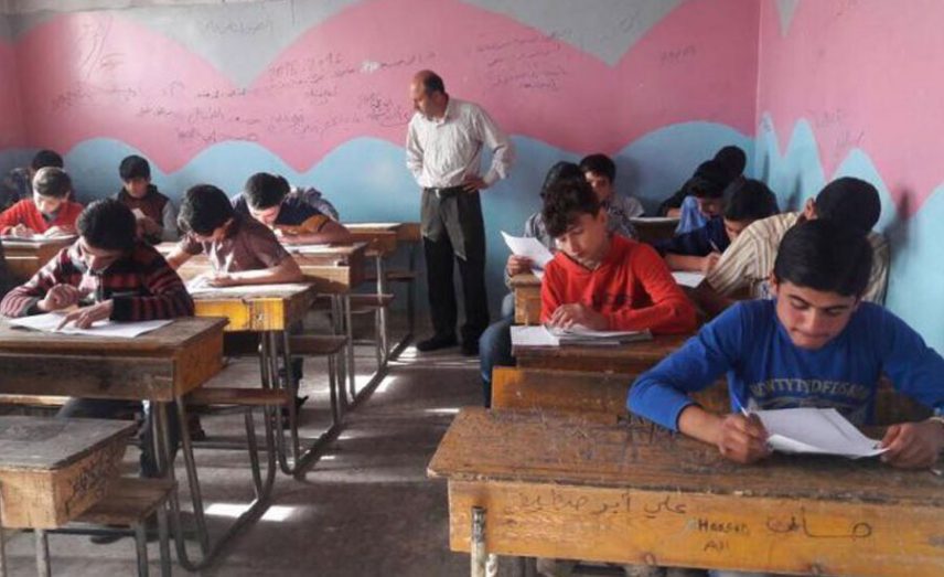 انطلاق الامتحانات الثانويّة والإعدادية في إدلب